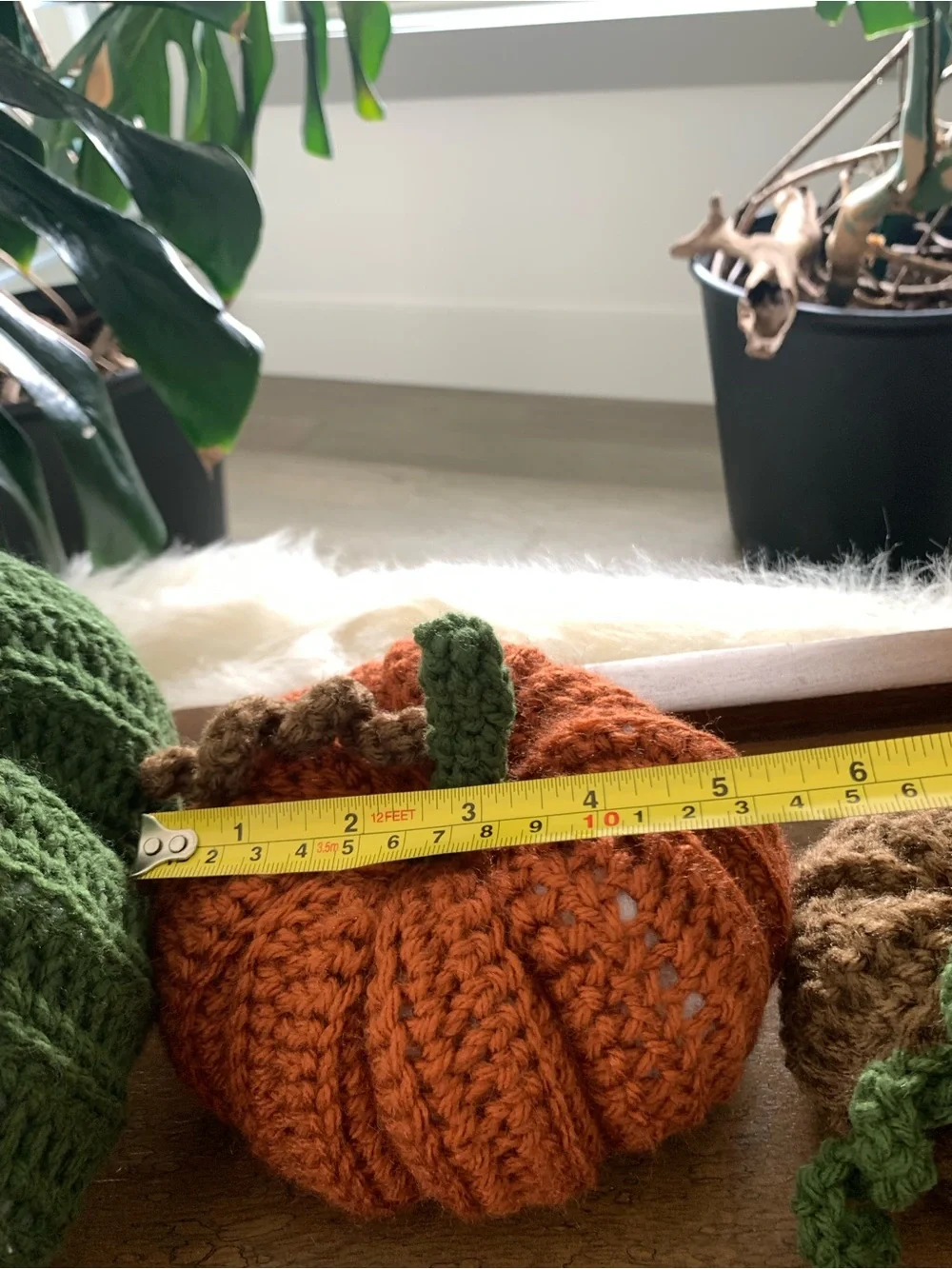 Fall decor Pumpkin set crochet style